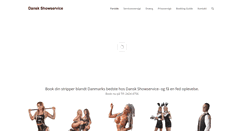 Desktop Screenshot of danskshowservice.dk